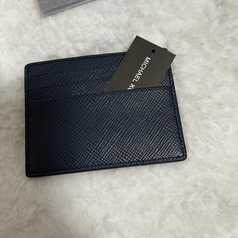 Michael Kors Crossgrain Leather Tall Card Case - Picture 2 of 3